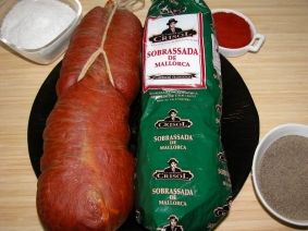 Sobrasada tripa natural de Mallorca