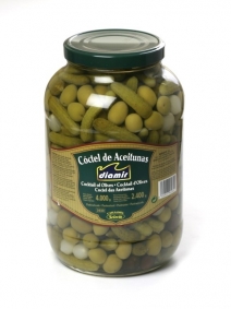 ACEITUNA COCTEL GALON 5KG DIAMIR