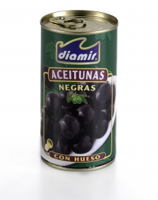 ACEITUNA NEGRA CON HUESO