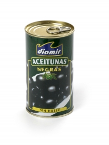 ACEITUNA NEGRA SIN HUESO