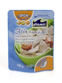 ATUN EN ACEITE BOLSA 145GR DIAMIR