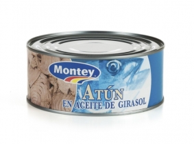 Atún en Aceite Vegetal 1kg Montey