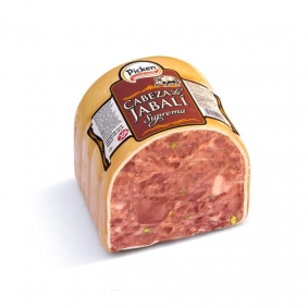 CABEZA JABALI CON PISTACHO PICKEN