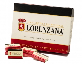 Mantequilla sin sal Lorenzana 12,5G