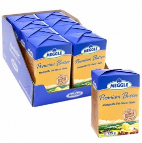 MANTEQUILLA ALEMANA PREMIUM SIN SAL MEGGLE 125g