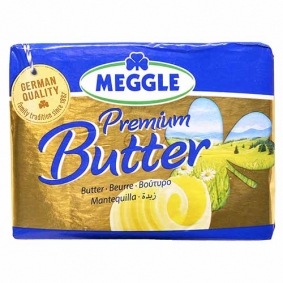 MANTEQUILLA ALEMANA PREMIUM SIN SAL MEGGLE 250g