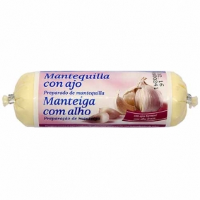 MANTEQUILLA CON AJO 62% MG MEGGLE 125G