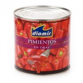 PIMIENTO MORRON TIRAS 1ª 3KG DIAMIR