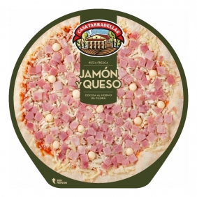 PIZZA JAMON Y QUESO CASA TARRADELLAS