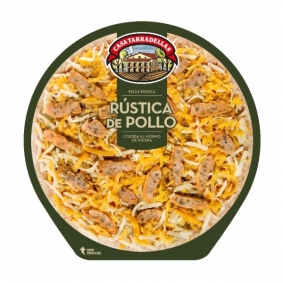 PIZZA 5 CEREALES POLLO Y BACON CASA TARRADELLAS