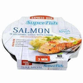 SALMÓN EN BECHAMEL CON ZANAHORIA Y BULGUR CASA WESTFALIA