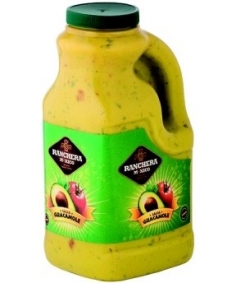 SALSA GUACAMOLE JARRA PLAST 2L