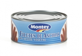TARRINA DE ANCHOAS EN ACEITE 1KG MONTEY