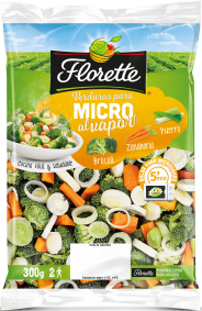 VERDURAS MICRO: BROCOLI, PUERRO Y ZANAHORIA