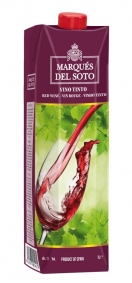 Vino Tinto Brick de 1 litro